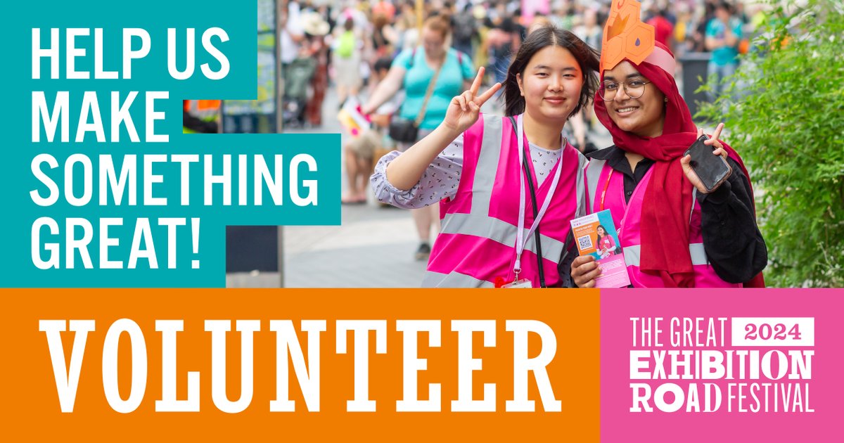 Volunteer @ExRdFestival on 15-16 June 🙌 Open to #OurImperial staff and students, volunteering is a great way to gain skills, try something new & have fun! Why not sign up with a friend? Select the same Festival Zone and you can volunteer together! 👉 imperial.ac.uk/be-inspired/so…