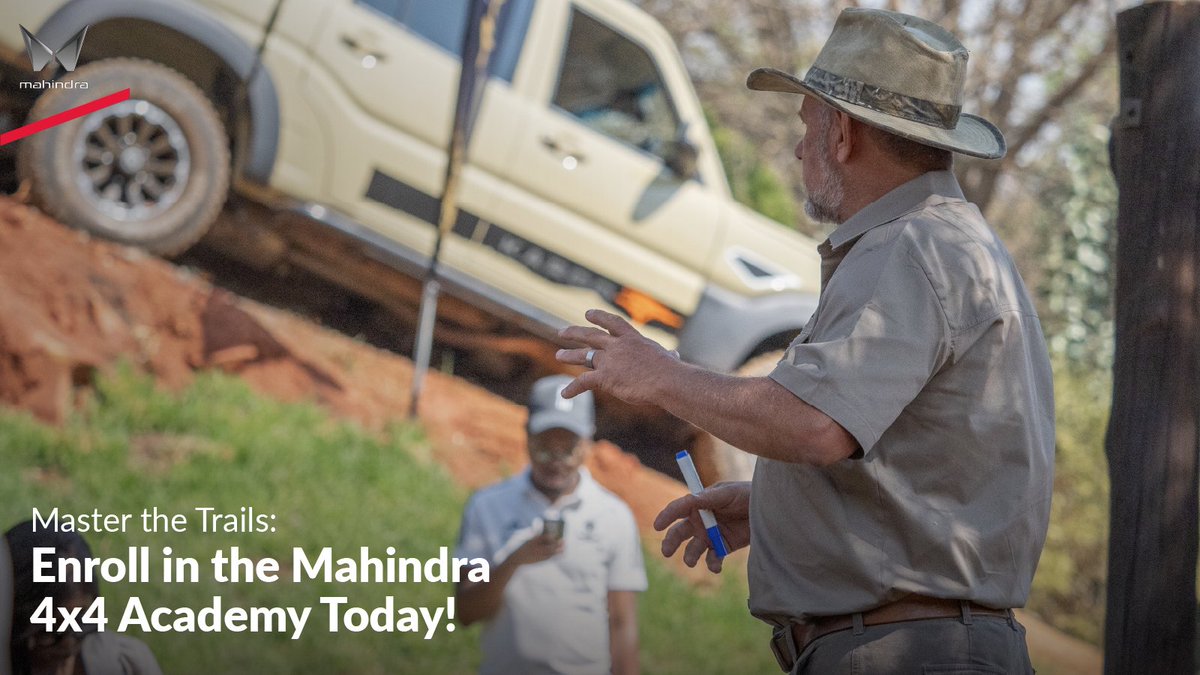 Calling all thrill-seekers! Live the excitement of the ultimate off-road experience at the Mahindra 4x4 Academy. Claim your seat and embark on an unforgettable journey. Link: brnw.ch/MSAADV #MahindraSA #OffRoad4x4 #AuthenticVehicles