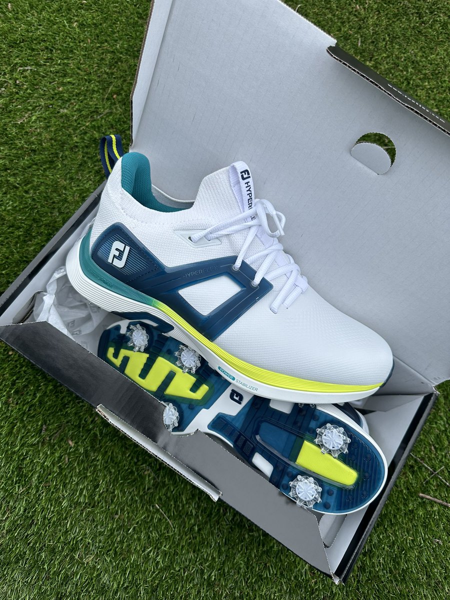 Start your golf season with a fresh pair of shoes 😍

👟 FootJoy Hyperflex 
💦 1 year waterproof warranty
☁️ Designed for all-day comfort 

#takeyourgametothenextlevel