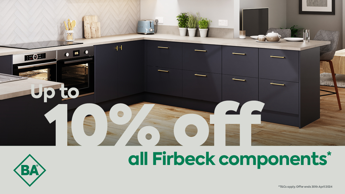 Don't forget, that you can get up to 10% off all Firbeck components this month ✨ Order online on MyBA today but act quick! This offer must end on 30th April 2024. T&C's apply.