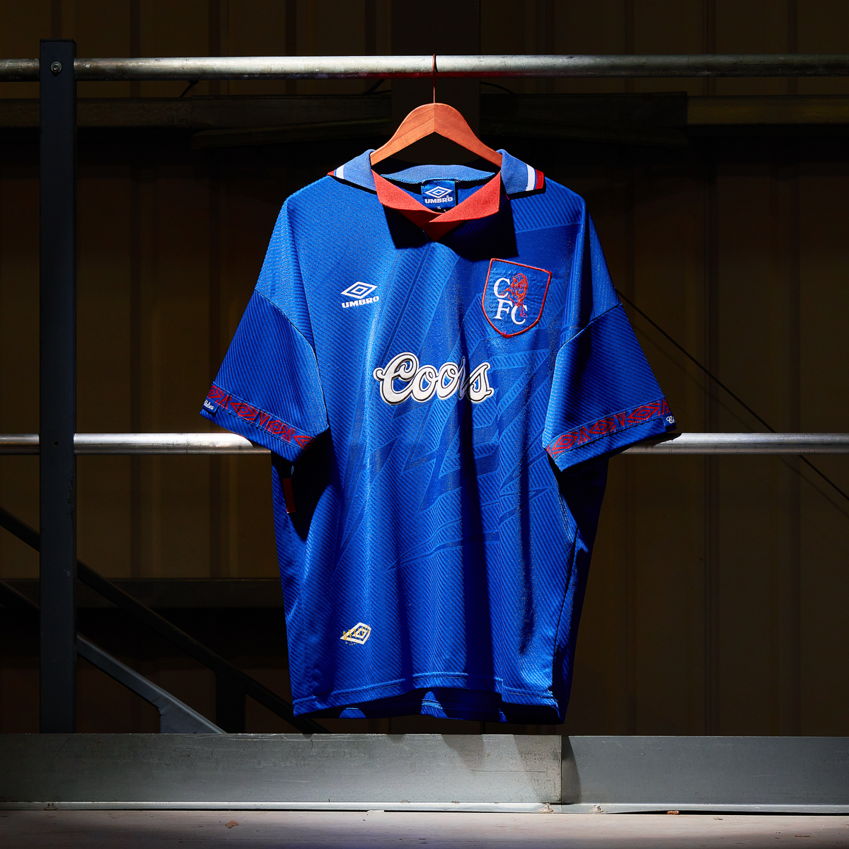 Chelsea 1994 Home by Umbro 🔵 Hitting the site on Tuesday at 14:00