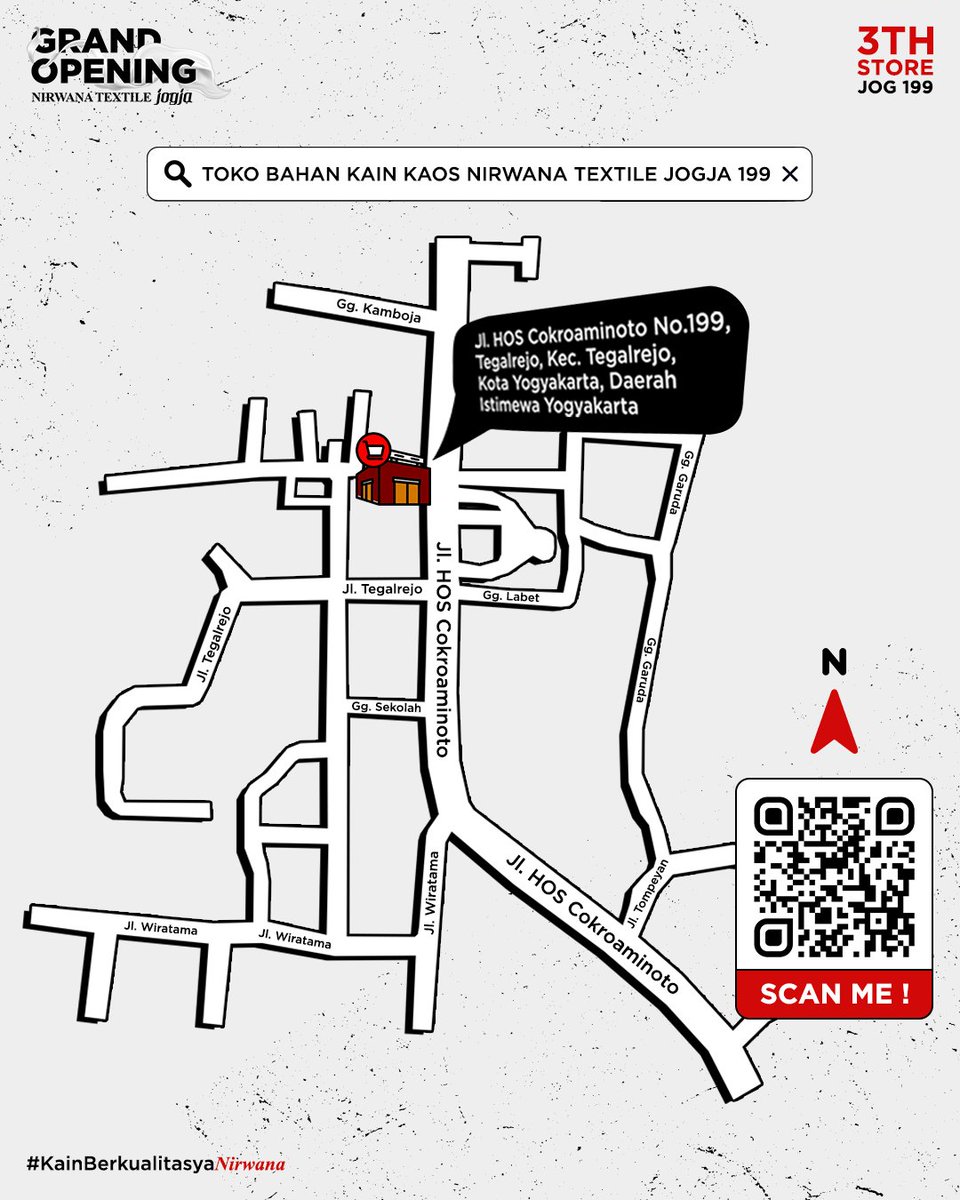 nirwanatextile's tweet image. Hallo Yogyakarta! MinT undang kalian semua  di Opening @nirwanatextile store yang baru, yang pastinya lebih keren dan lebih besar! Ditunggu yaa! 🤙🏻

#screenprinting #manualscreenprinting
#silkscreenprinting #sablon #sablonmanual
#sablondigital #localpride