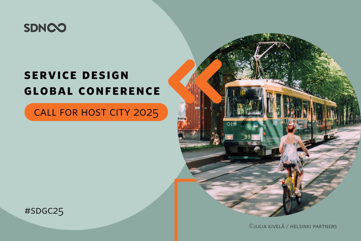 SDNetwork's tweet image. 🥁 The call for host cities interested in hosting the annual Service Design Global Conference in 2025 is now open!

🔗Visit the LINK IN BIO to learn more and apply now!

#ServiceDesign #DesignThinking #ServiceDesignGlobalConference #SDGC25