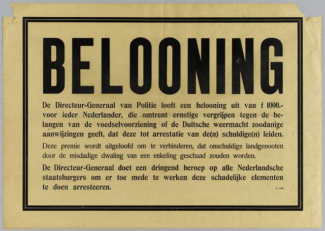 Door ervaringen uit de bezettingstijd werd het verklikken van je buren in Nederland tientallen jaren als NSB-gedrag beschouwd, dat doe je gewoon niet. In Nederland werden relatief de meeste joden van heel Europa afgevoerd dankzij oplettende buurtbewoners, dat voelde goed en de