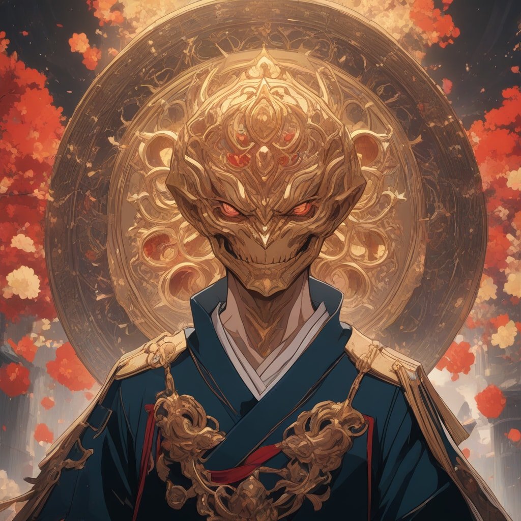 neco_eth's tweet photo. Otoroshi Curseweaver. Minted on WELL3. https://t.co/o4wrZIZ76G