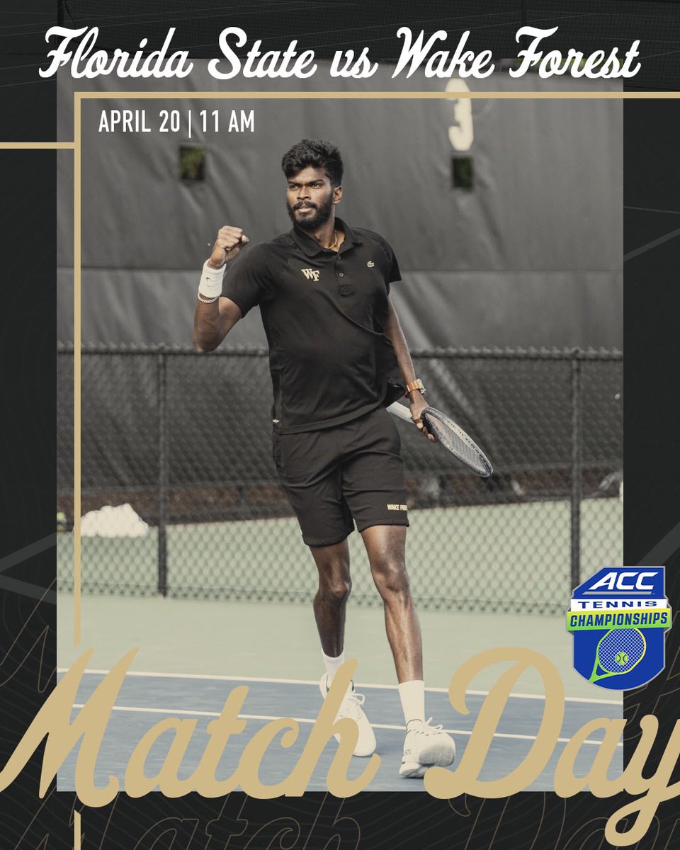 Semifinal Saturday 💪 🔗 linktr.ee/wakemten #GoDeacs 🎩