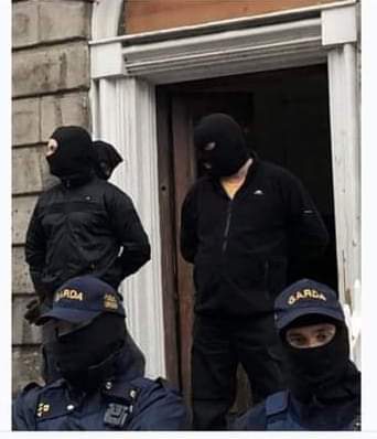 Double standards as 'Minister for Justice Helen McEntee has branded a protest outside of the house of her Cabinet colleague Roderic O’Gorman by a group of masked men as ‘disgusting’ and ‘shocking'. But it's OK when Gardai go to evictions in the same way along with unlicensed…