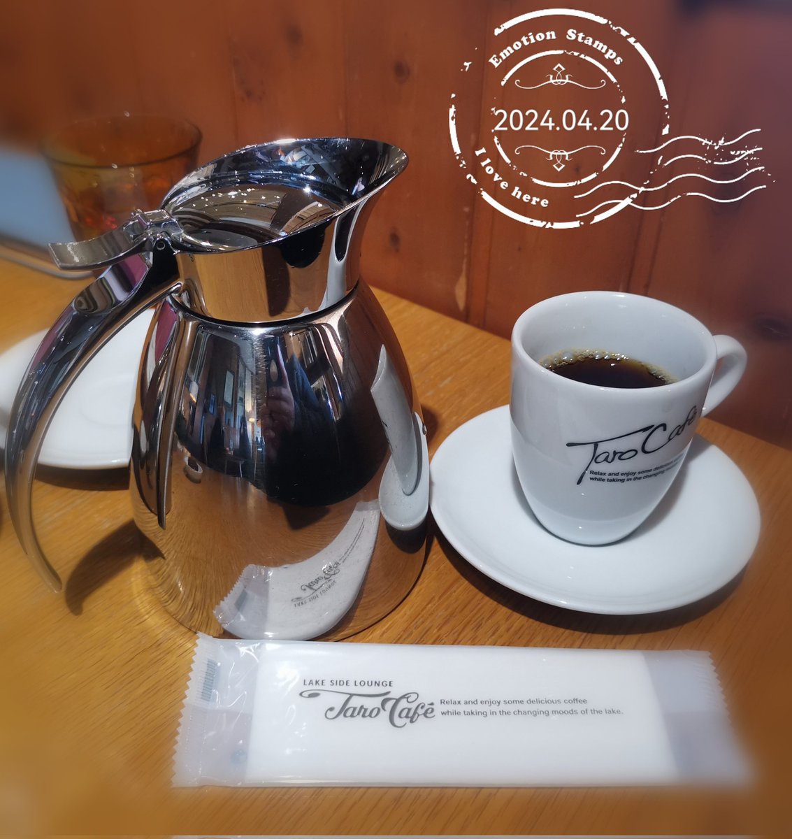 3moun10176473's tweet photo. 桜と湖がコラボしているカフェで一息☕️
その後、桜と山並みがコラボする城跡🏯へ
#TaroCafe
#KamegajyoCastle https://t.co/b642E2C9xt