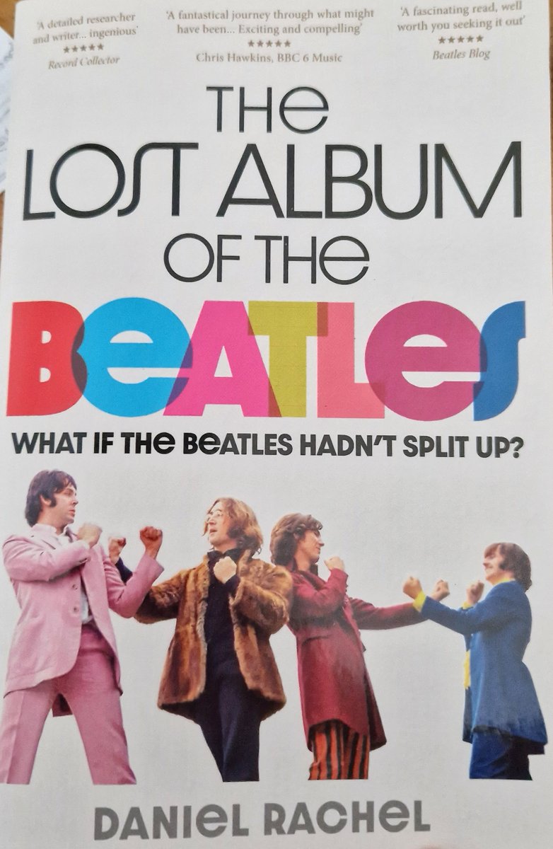 Absolutely loving reading The Lost Album of the Beatles by @DanielRachel69. Fascinating premise, but it's the context around the final years of The Beatles that makes this so reiveting! Bravo, Daniel.