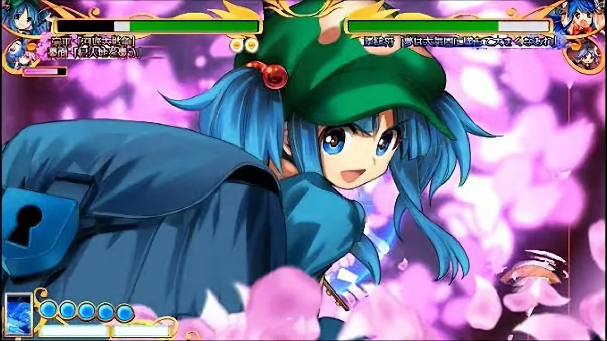 心綺楼や憑依華のデザインも良いけど
にとりの可愛さは風神録時点で完成されている気がします(◜ᴗ◝ )