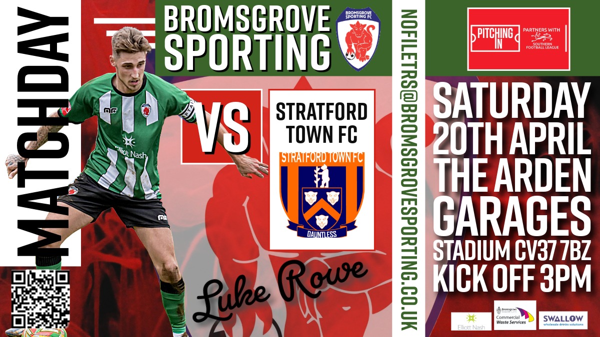 MATCHDAY: We have our final away day of the season, as we head to @StratfordTownFC for a league game (3:00 KO)

For all the important travel info, head to our website's match preview & Stratford's Twitter/X account

We look forward to seeing you 💚

#Rouslers #RouslersOnTheRoad