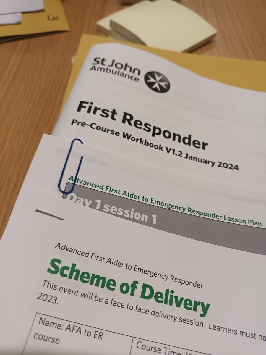 This morning we are learning all about the programme and what this looks like for our amazing volunteers

<a href="/stjohnambulance/">St John Ambulance England</a>  #devon #sja #volunteering