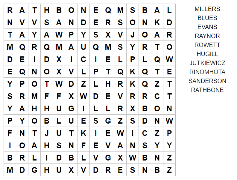 🔎 | How many of the 10 hidden words can you spot? 👀 #rufc | #ForeverTogetherForeverProud