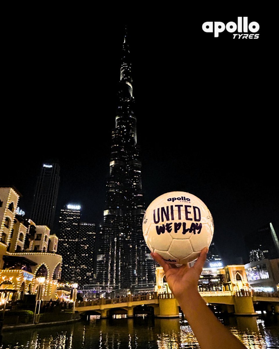 Hello Dubai!🤩 #UnitedWePlay by @apollotyres is here and it’s time to show your enthusiasm and passion ⚽️ Register now and stand a chance to train under top coaches! Link 👉 apollotyres.com/en-in/stories/… #ApolloTyres #ManchesterUnited #GoTheDistance