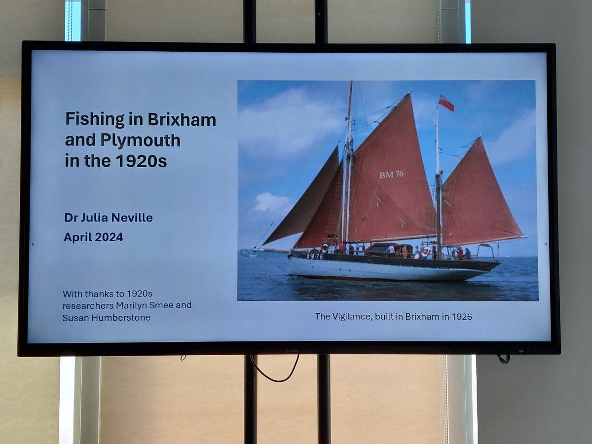 Our next talk focusses on our local fishing trade