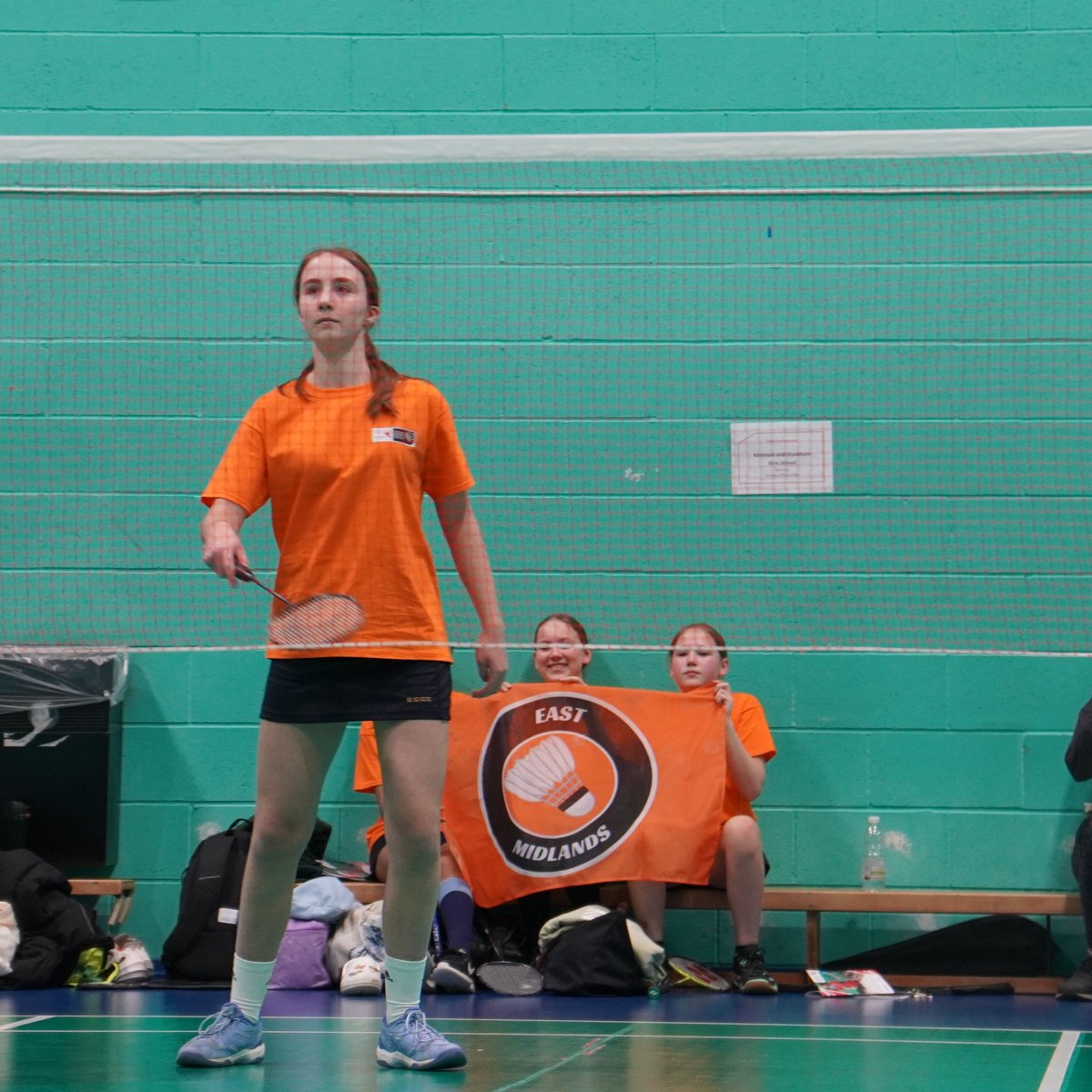 The National Schools Badminton Championships Finals have started 🤩🏸 Each region got called on court with their chosen theme song and their specially designed flags 🎶 #ReadyForBattle 🏸🏆 #NationalSchools #Badminton #BadmintonEngland