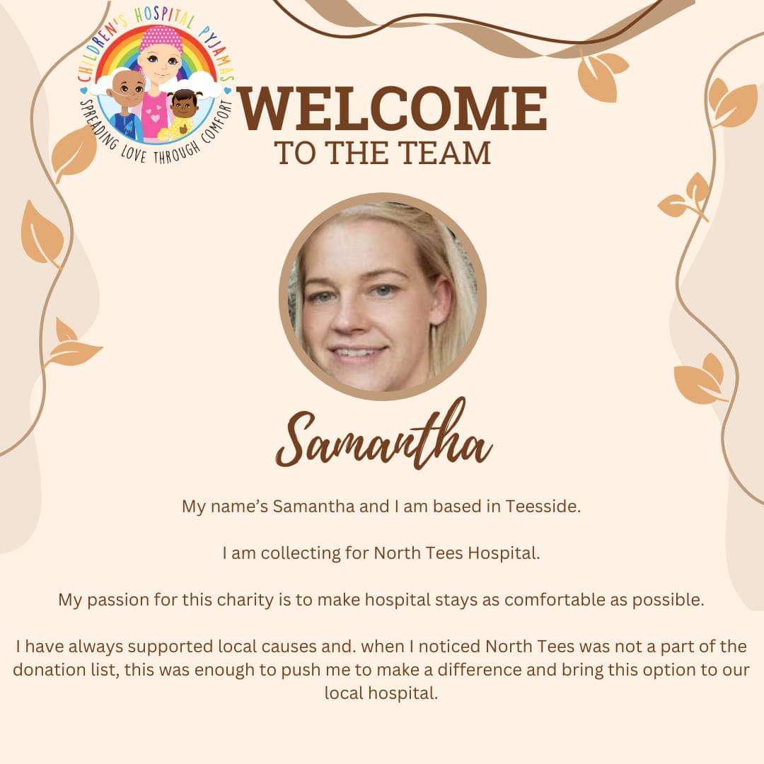 We have a new coordinator 😀 Meet Samantha ❤ Samantha noticed that her local hospital wasn't receiving a donation and joined our charity to change this. Welcome to the team Samantha. #spreadinglovethroughcomfort #newvolunteer #northteeshospital #teeside @NTeesHpoolNHSFT