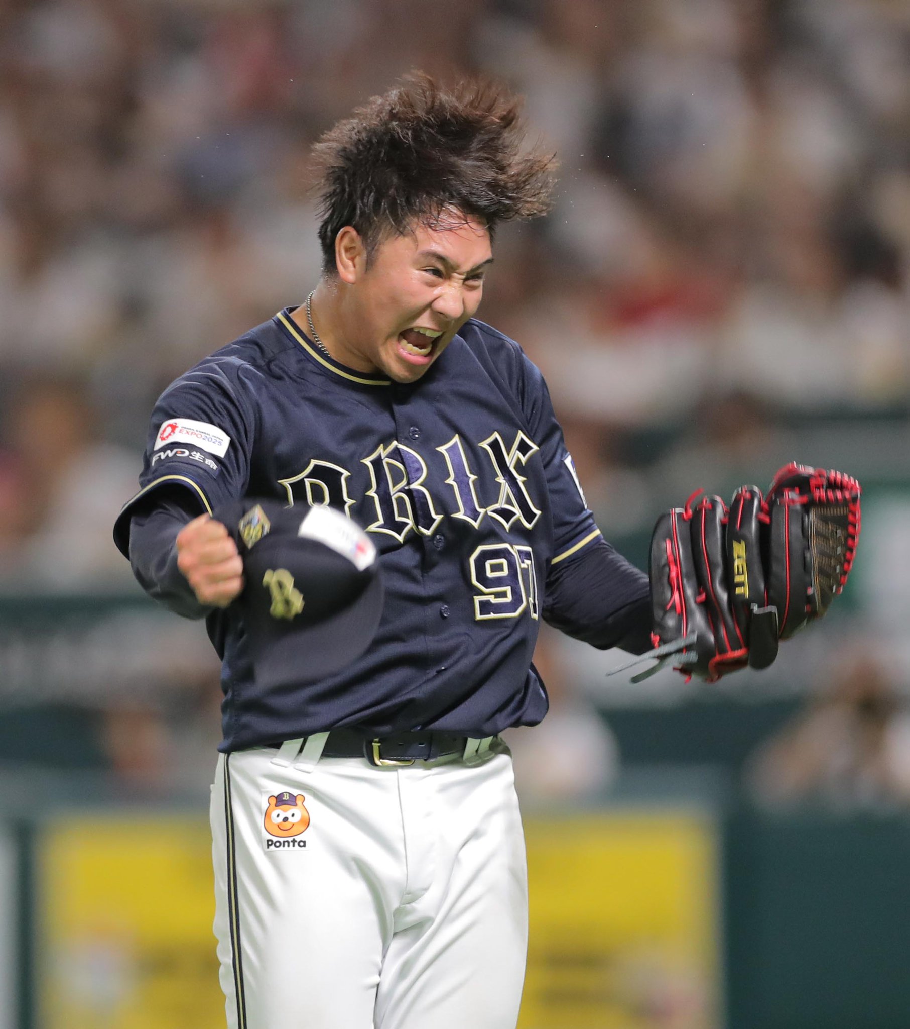 【新品未使用】オリックス・バファローズ 古田島成龍 サードユニフォーム Lサイズ 新品未使用】オリックス・バファローズ 古田島成龍 サード