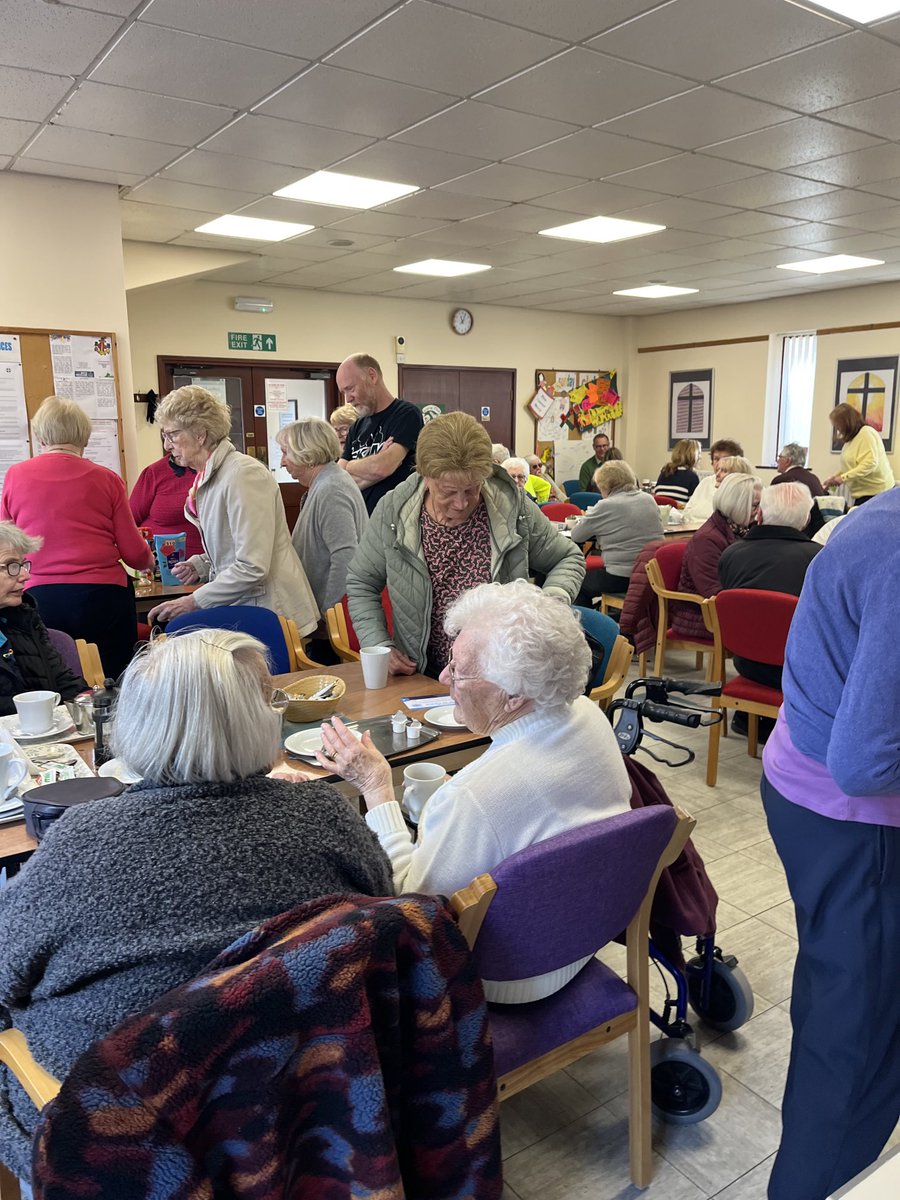 Jillylem's tweet photo. The lovely Ladies Birstall Methodist Thursday Group coffee morning supporting Meso UK #makingmesomatter https://t.co/UnbApTT4Yq