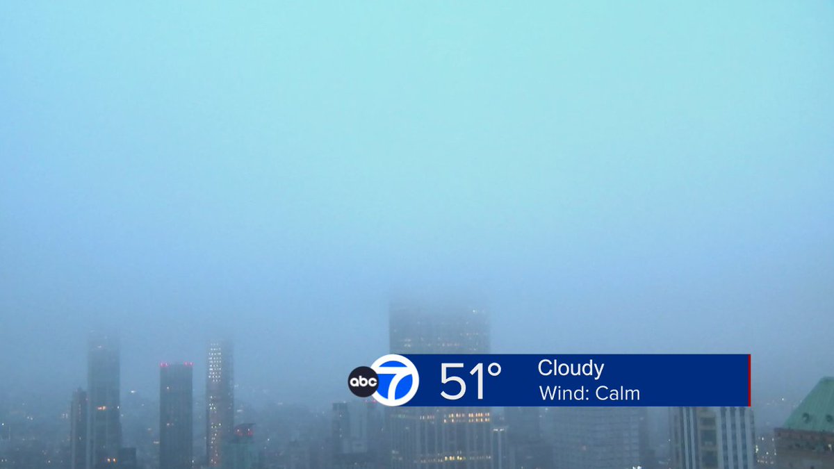 Good morning! I know ~this~ view isn't all that promising- but our Saturday is totally salvageable! After morning showers & fog the gray conditions clear west to east by midday with sun & mid to upper 60s for our Saturday afternoon. I have your full weekend forecast on @abc7ny!