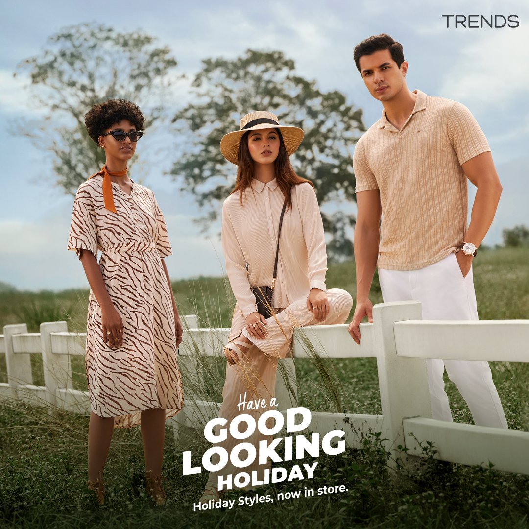 Where will your holiday style take you? Turn your holiday adventures into a fashion story you love. Have a truly good-looking holiday. #HaveAGoodLookingHoliday #TRENDS #OwnTheNow