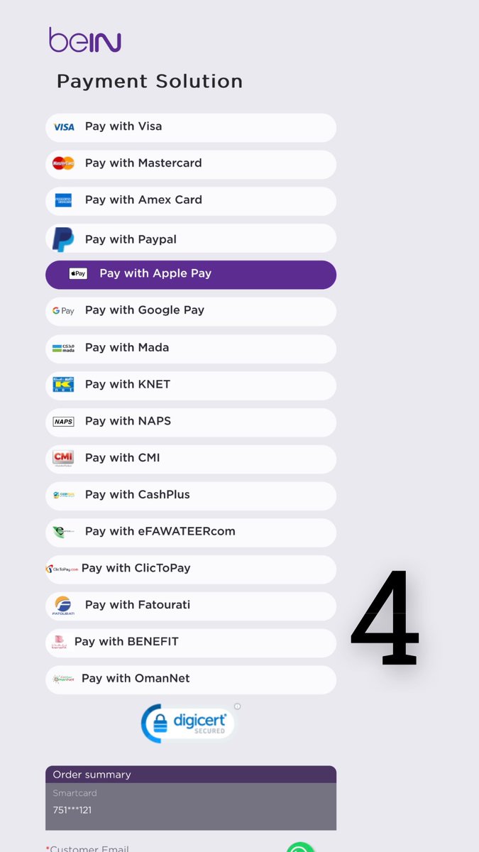 SHOUIB_MUN's tweet photo. بعدين توجة لدفع واختر الدفع عن طريق Apple pay وراح يتم الخصم مباشرة وتجيك فاتورة الاشتراك 

انتهى👍🏻 https://t.co/4uXCOiJU8O