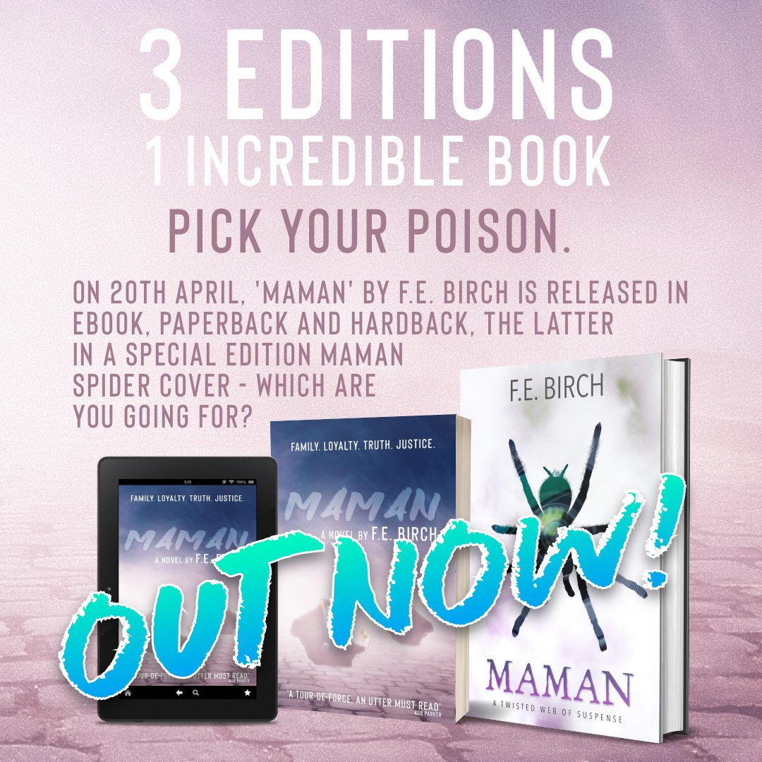 It's here! #Maman is OUT NOW! @EffieMerryl has outdone herself - inspiring, personal, urgent and so gripping. It's a triumph, and we're so delighted to publish her wonderful book. Grab your copy of MAMAN now! 👉amazon.co.uk/dp/B0CRS5RHT3