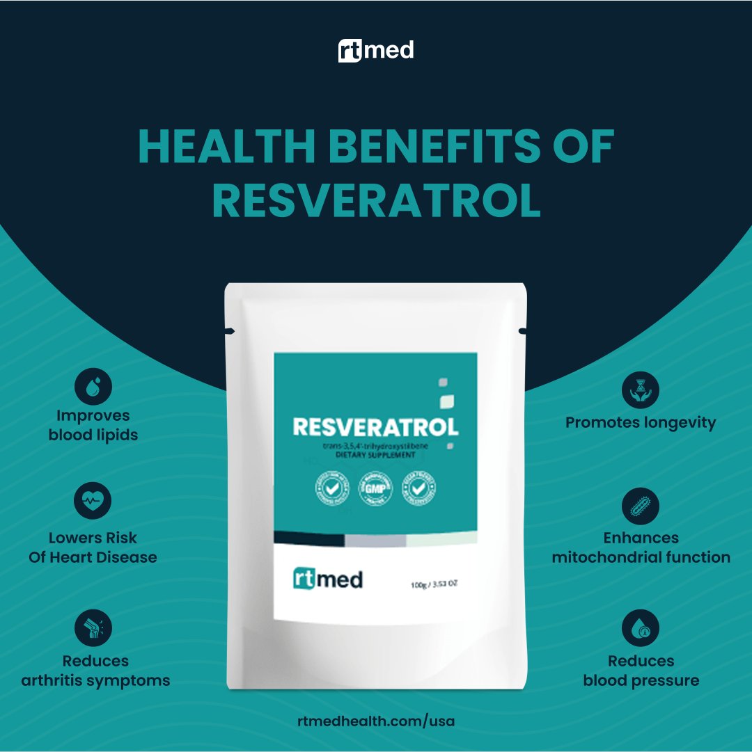 RT__Medical's tweet photo. If you are looking for a supplement that strengthens your body from all fronts, then you need Resveratrol. Get this miraculous supplement from RT Medical and say hello to a healthy lifestyle.

visit us at: https://t.co/nkWNd4lXBe

#RTMed #RTMedUSA #Resveratrol #HealthSupplements https://t.co/3k1ZXL3ECN