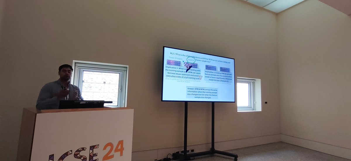 tsigalko18's tweet image. Green 💚 and sustainable AI, a relevant issue of our community, is being discussed @DeepTestConf @ICSEconf #DeepTest24