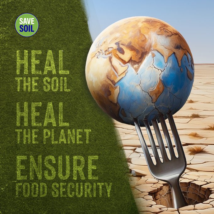 @cpsavesoil @iamwill 👏🏻 Good initiative!

Let‘s talk about SOIL 🌱
forgotten beneath our feet. 

Yet it is so valuable that we should carry it on our hands. 

Healthy #food begins with healthy #soil 
holding #water 💦 &
storing #carbon in soil! 

#SaveSoil #SoilHealth #LivingSoil