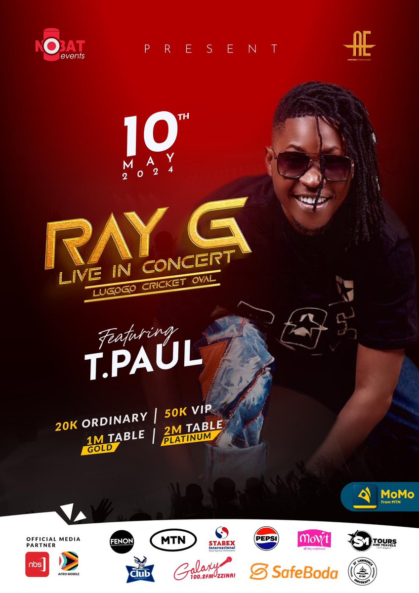 10th May 2024 @tpaul256 #RayGLiveInConcert #LugogoCricketOval