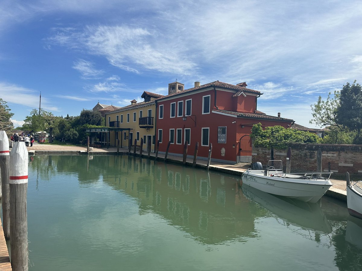 And for a different Venice experience we are island hopping today. First stop Torcello. A very different vibe!