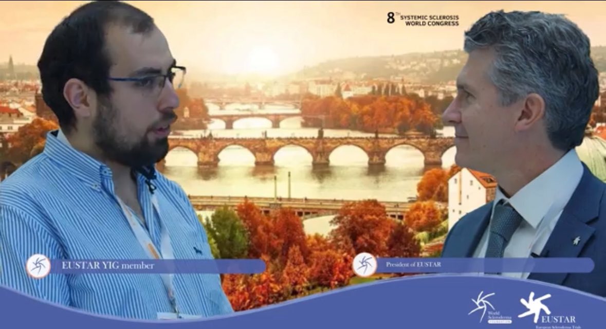 Worldsclerofnd's tweet image. 🎬Exciting Expert Insights Series
Alert!🎤In our episode meet Prof.
@delgaldoFrances, @EUSTAR_org
President that will provide us with a unique
perspectives on the EUSTAR initiatives
for young investigator. #Prague2024 #SclerodermaResearch
youtu.be/FimPLgzSrMI?si…
