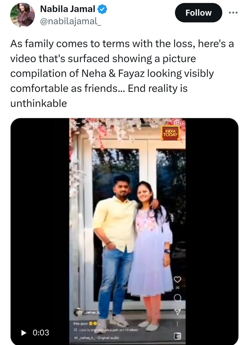 Islamists have started the 'whitewash' campaign and soon Fayaz will be declared victim.

I only understand one thing from these pics of Neha & Fayaz. Stay away from people like Fayaz. 

Your 'friendship' is not going to change them. You won't have time to react when they will