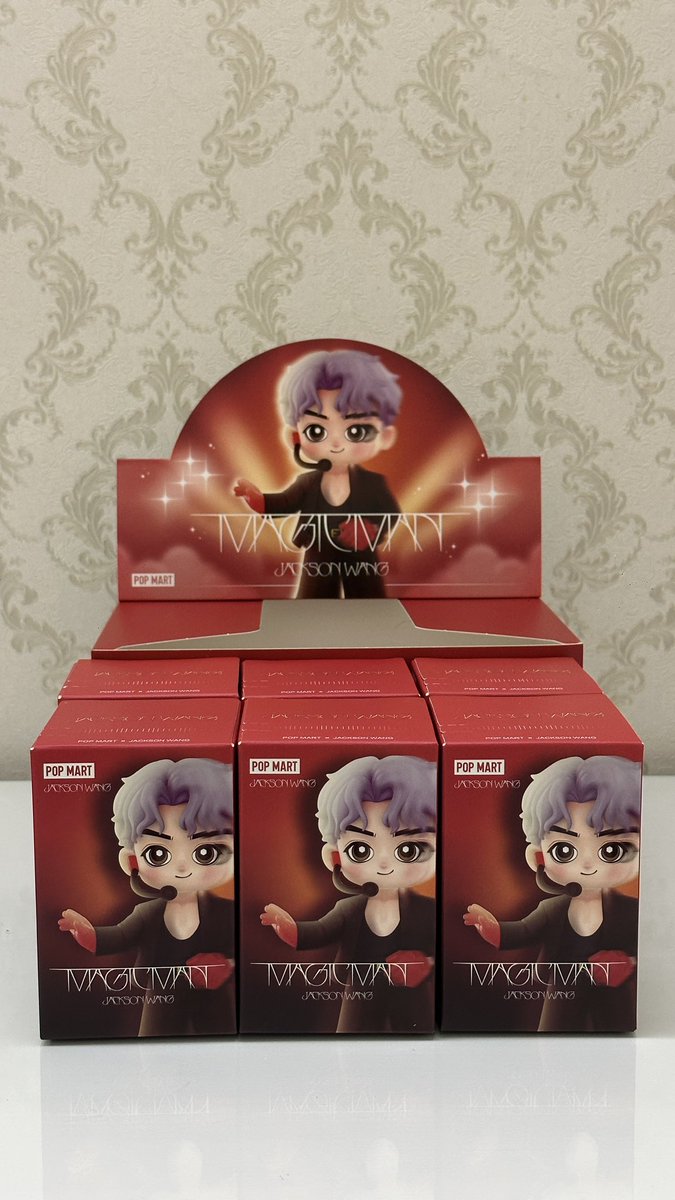 hannahisvip's tweet photo. Finally unboxed my @POPMARTGlobal x @JacksonWang852 figurines 🥹✨ love the details! Sadly couldn’t get the special 100 ways version 😩 https://t.co/tuVto46mGB