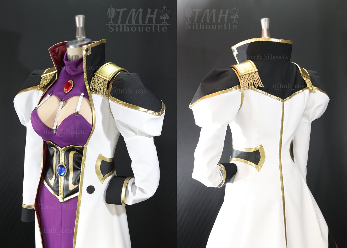 tmh_cos's tweet photo. 「ギャラクシーエンジェル」
フォルテ・シュトーレン風衣装完成しました！

小さい頃から大好きなキャラの一人💕
どれだけ時短に手間を省いて出来るか、そうしたらどういう見栄えなのかが気になって、実験的な制作でした！
肩巾は抑えようかと考えたけどやめて、大きめのままにした。
#tmh制作記録 https://t.co/uNvNsKk2sl