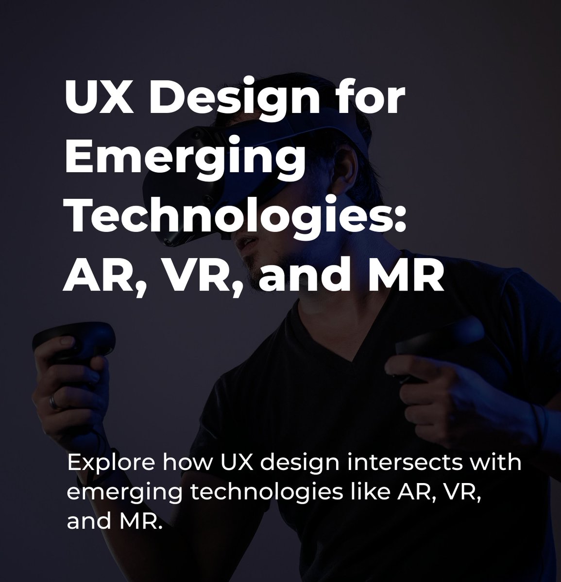Explore how UX design intersects with emerging technologies like AR, VR, and MR. designlab.pxf.io/nLdBVM (affiliate link) .