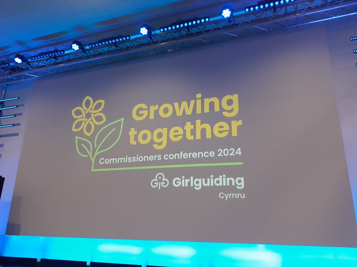 Great to be here at Girlguiding Cyrmu. #growingtogether2024 @Girlguiding @GuidingCymru