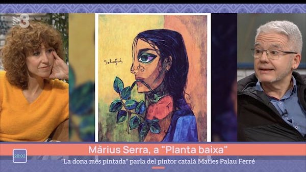 PalauFerre's tweet photo. Aquest Sant Jordi, més Màrius Serra!
Ara, "La dona més pintada" també en edició de #labutxaca https://t.co/GRVFE4aUOb