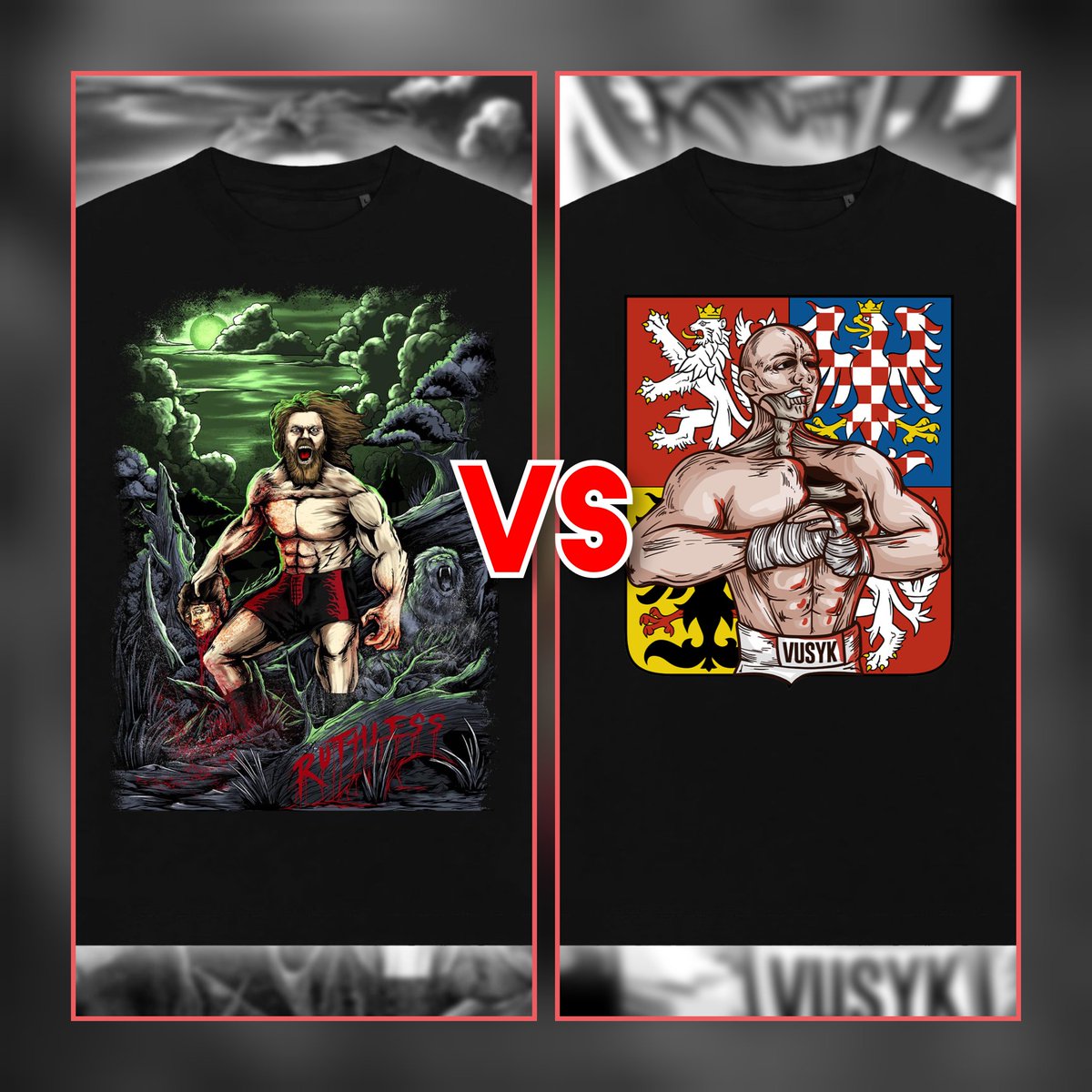 Coming Soon at @TIDALWRESTLING @Vusyk_CZ Vs @RobDrakePro Awesome match graphic from Tidal Alternative FastCount match graphic