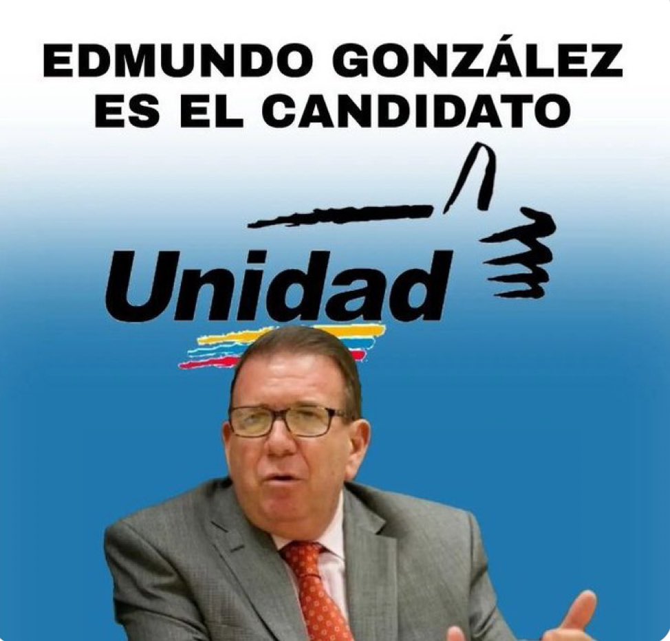 ¡UNIDOS para llevar a Venezuela al cambio que queremos! Edmundo, próximo Presidente de todos los venezolanos🇻🇪