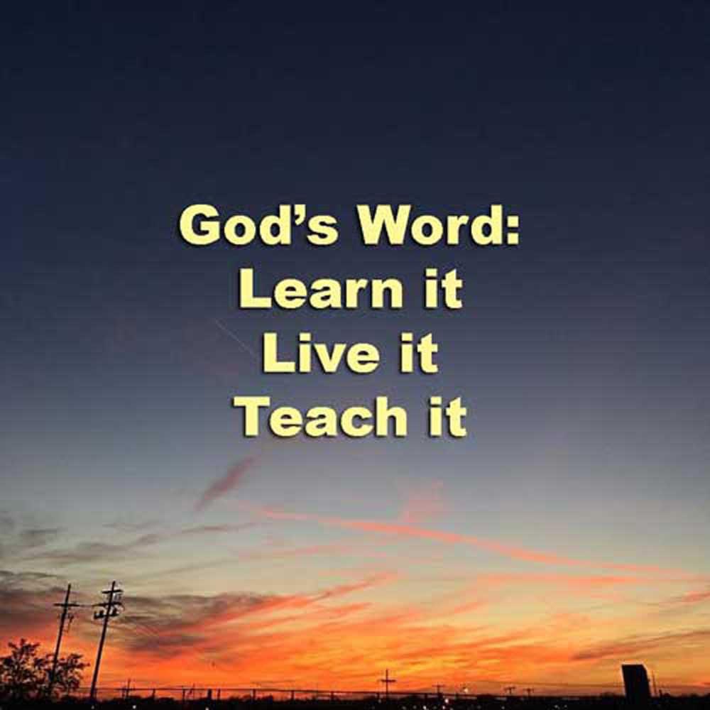 Help me understand (teachable heart) Your instruction, and I will obey it and follow it with all my heart. Psalm 119:34 CSB God's Word: Learn it, Live it, Teach it.