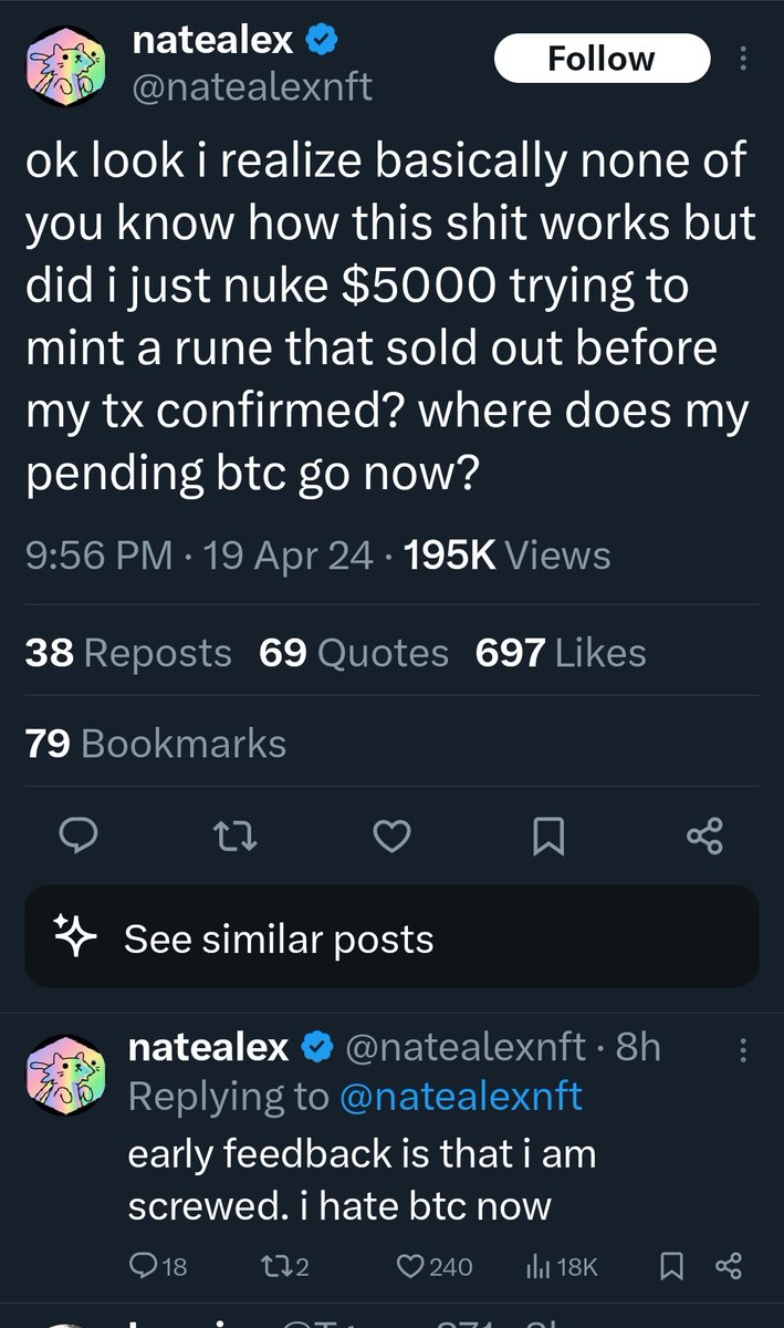 FractalEncrypt's tweet photo. NFT apologists will try to tell you that "people understand what they're buying, no one is getting scammed." https://t.co/3h99Ys89PS