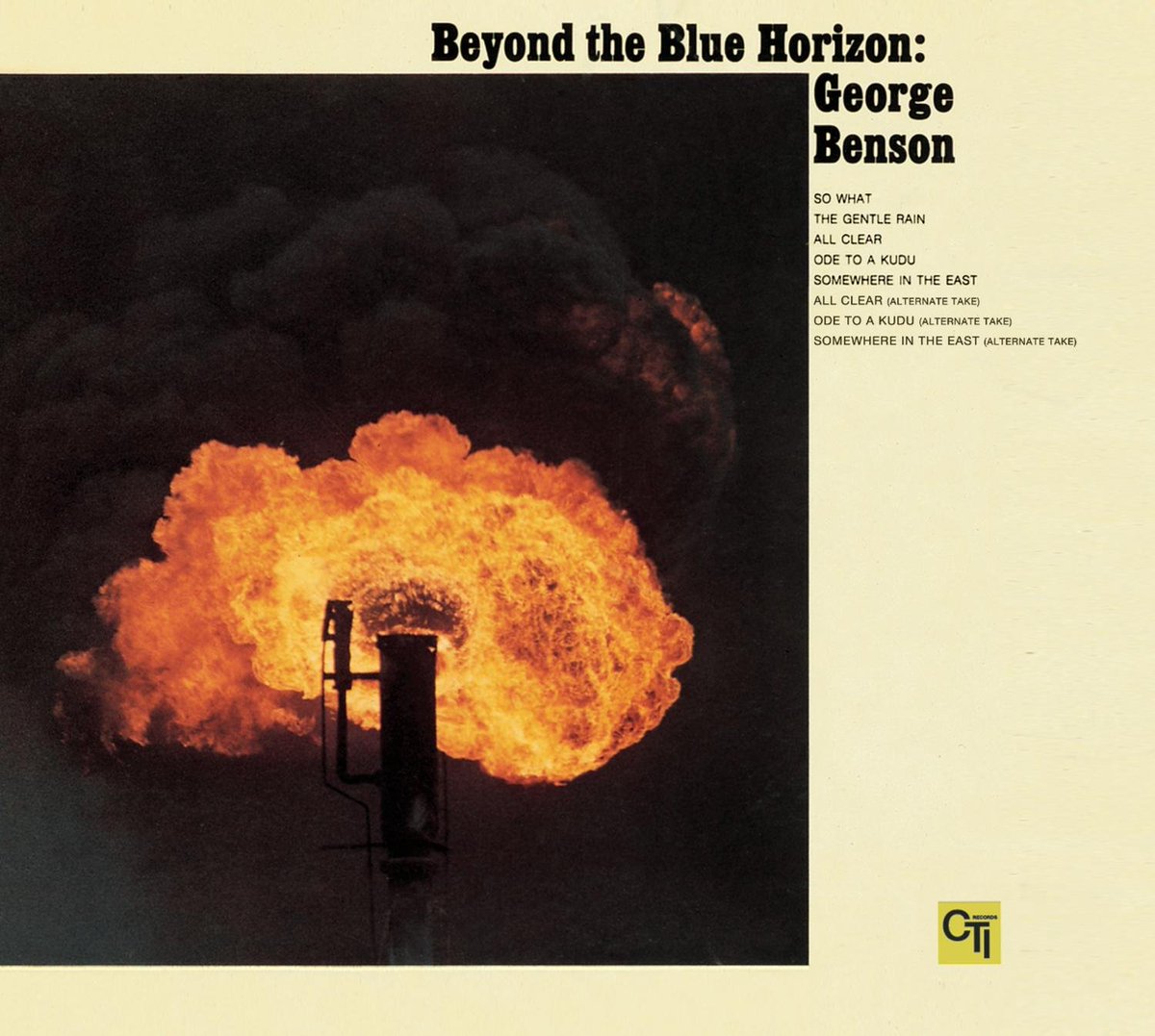 George Benson - Beyond the Blue Horizon, 1971 It was his first album released by CTI and included organist Clarence Palmer, drummer Jack DeJohnette, bassist Ron Carter, and percussionists Michael Cameron and Albert Nicholson.