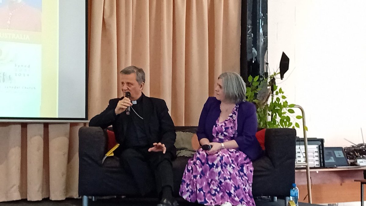 Replying to a question about what he means by Church: @GrechMario say: “Ecumenism is a very important part of the process, we can learn from one another in the exchange of gifts, baptism is the cornerstone, there is a lot we can do in our walk together. @Synod_va @synodalpathway