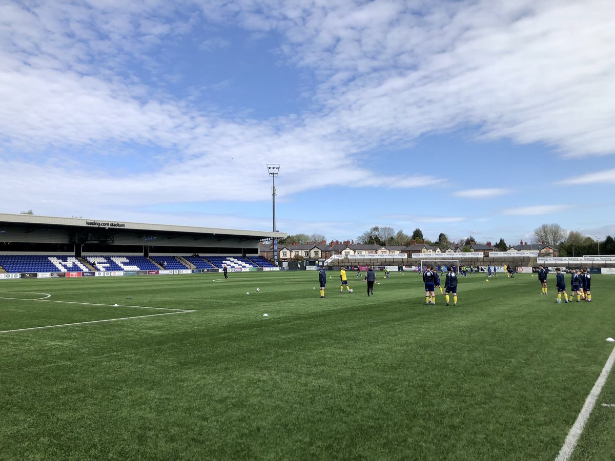 Next Game▶️

🆚 Macclesfield FC u15s 

The lads are out for pre match warm up at the leasing.com Stadium. 

#YoungGladiators #matlocktownfc 
#playerdevelopment