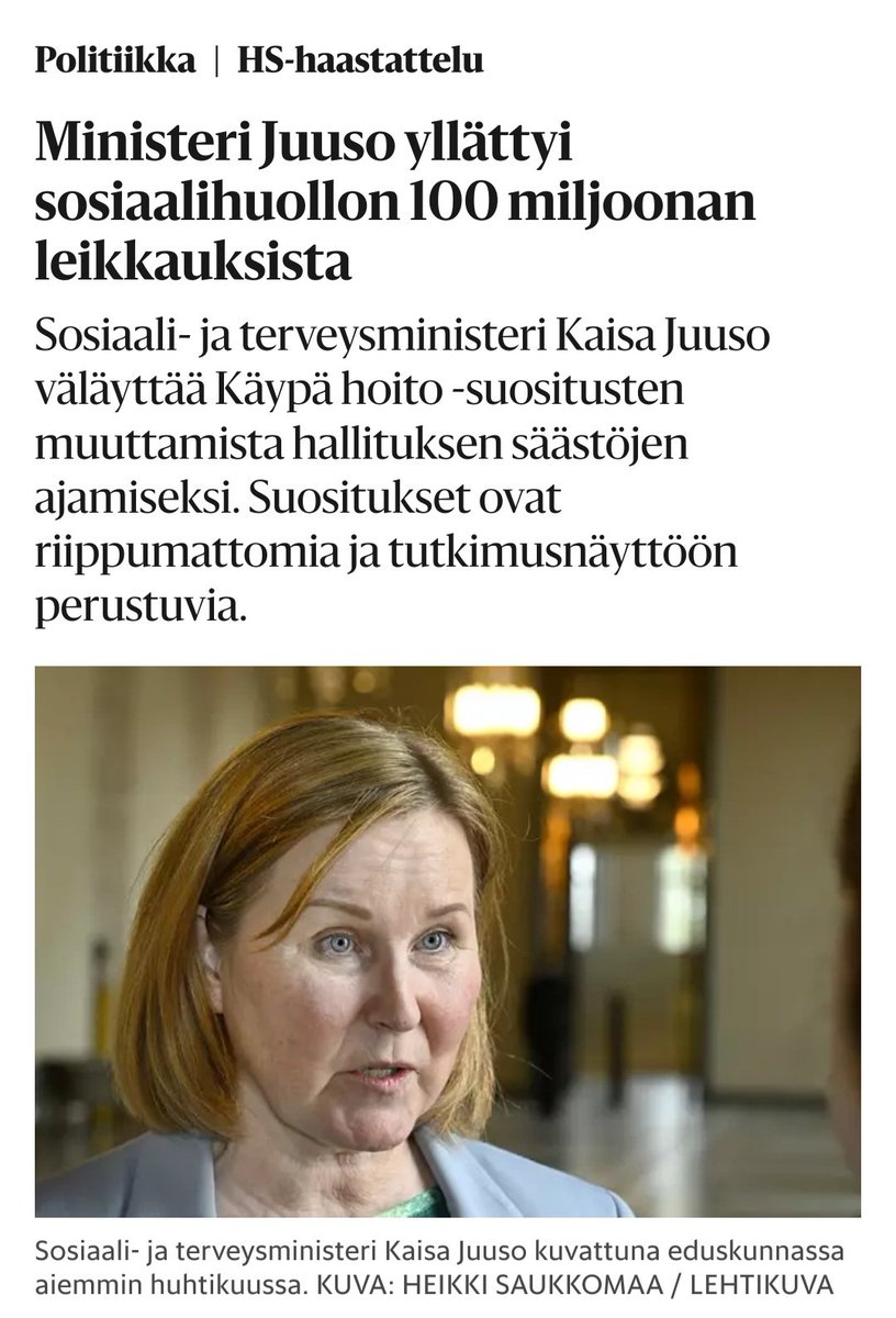 Hyvä ajatus! Myös oikeusministeriön hallinnonalalla olisi saatavissa säästöjä, jos kaikki syytetyt todettaisiin syyllisiksi ilman oikeudenkäyntiä. Voitaisiin vähentää tuomareiden määrää ja saada näin aikaan säästöjä. 👍