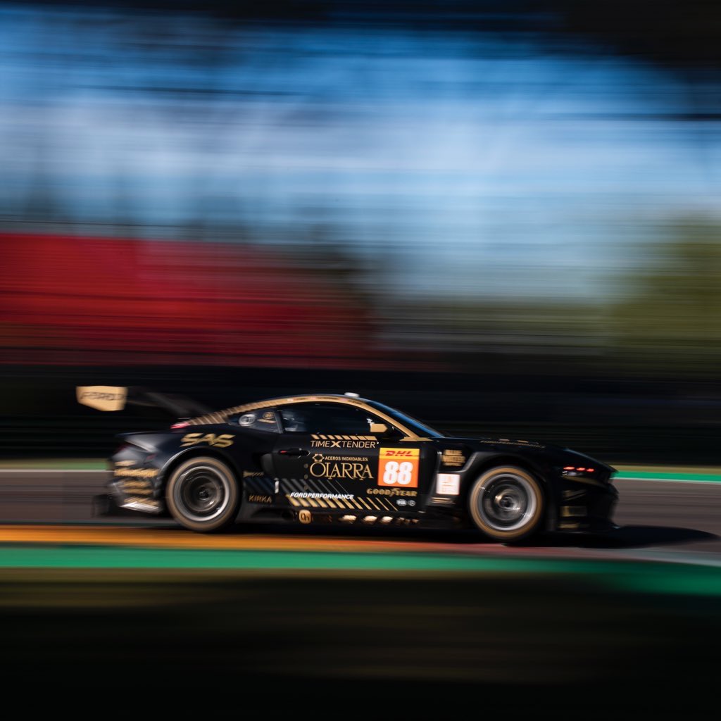 #WEC | Our @ProtonRacing ran @FordMustang GT3s are racing the clock today ahead of Sunday’s six-hour main event of @FIAWEC action at @autodromoimola!

#BredtoRaceFP @Multimatic