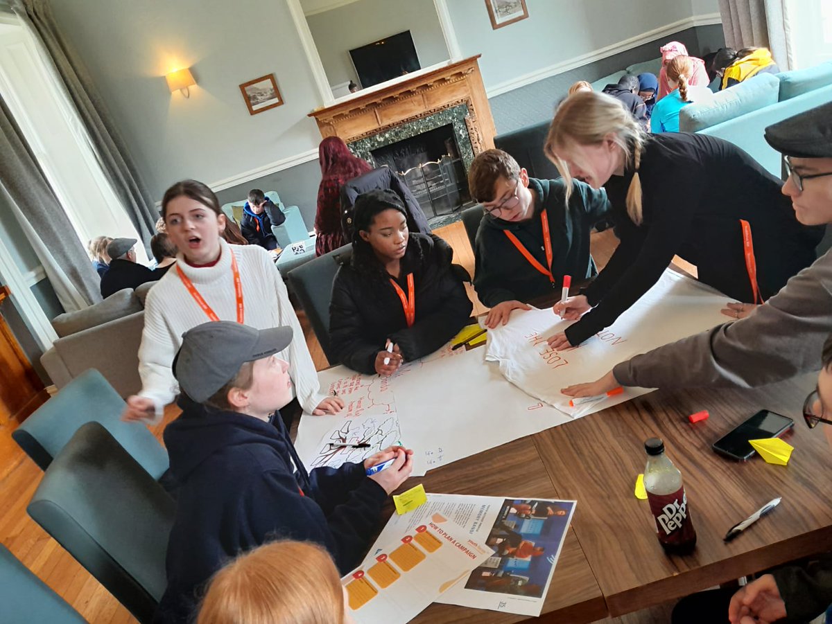 RysSaima's tweet photo. Some young people started the day with a refreshing #wellbeing morning walk. Ready to dive into the first workshop discussions on #Campaigning & young people created their own campaigns, empower young voices & spark change!
#YOFOSpark
#Empowerment
@RochdaleYouthie @YouthFocusNW https://t.co/cZ9vGbhrEj
