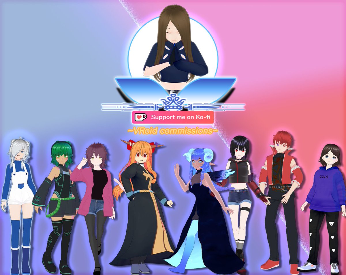 angeldreams6569's tweet image. Sharing is caring 😌🙏
ko-fi.com/angeldreams 

#koficommissions #VRoid #MMD #3DModel